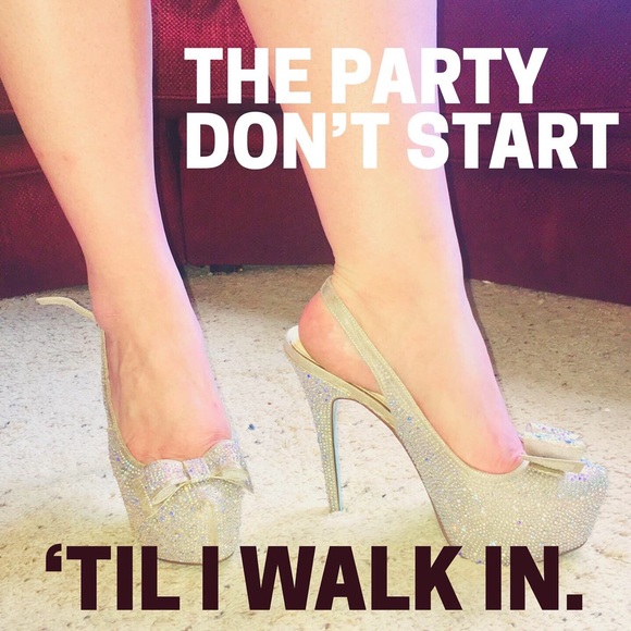 Betsey Johnson Shoes - Betsey Johnson Rhinestone Platform Sling Back Heel